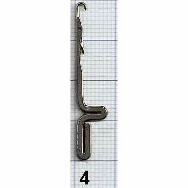 Sock Machine Needles - European Type Ribber Needles - 12 Gauge