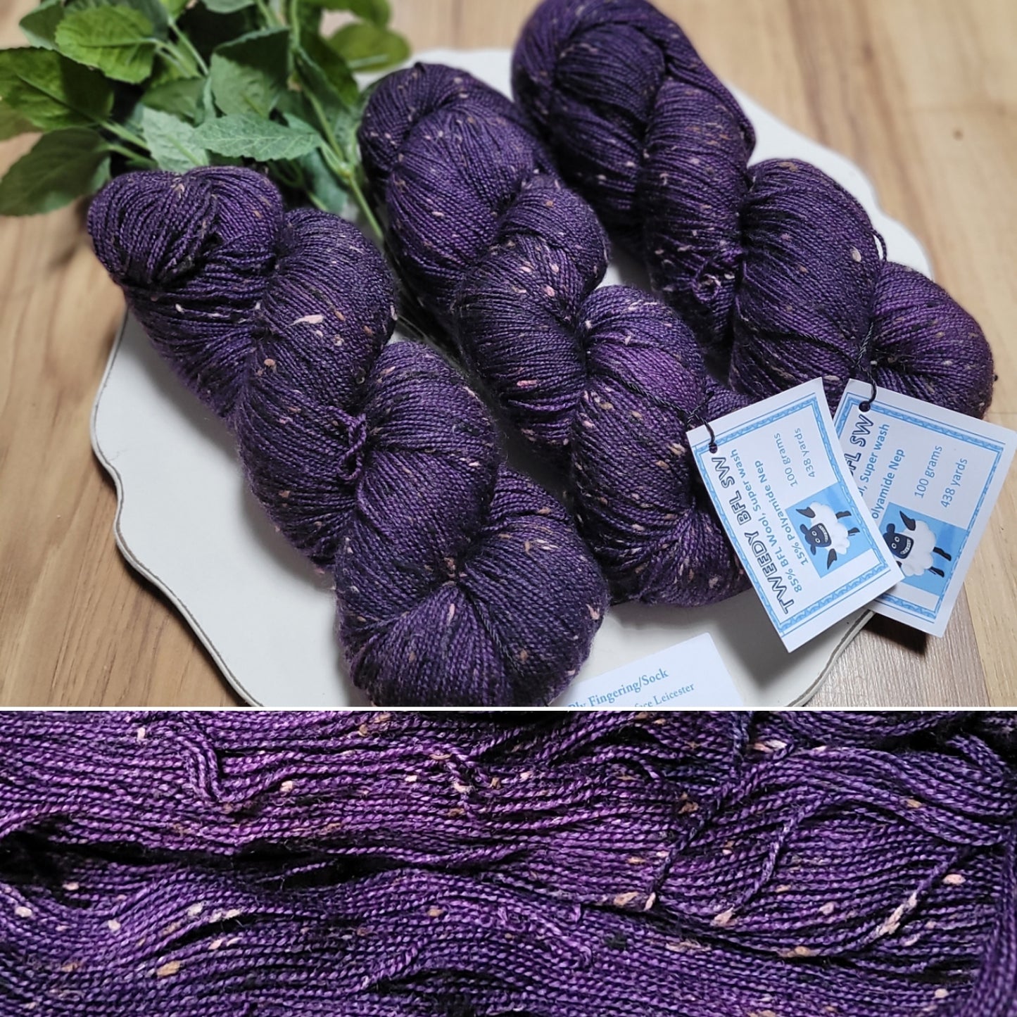 BFL Tweedy - Plum