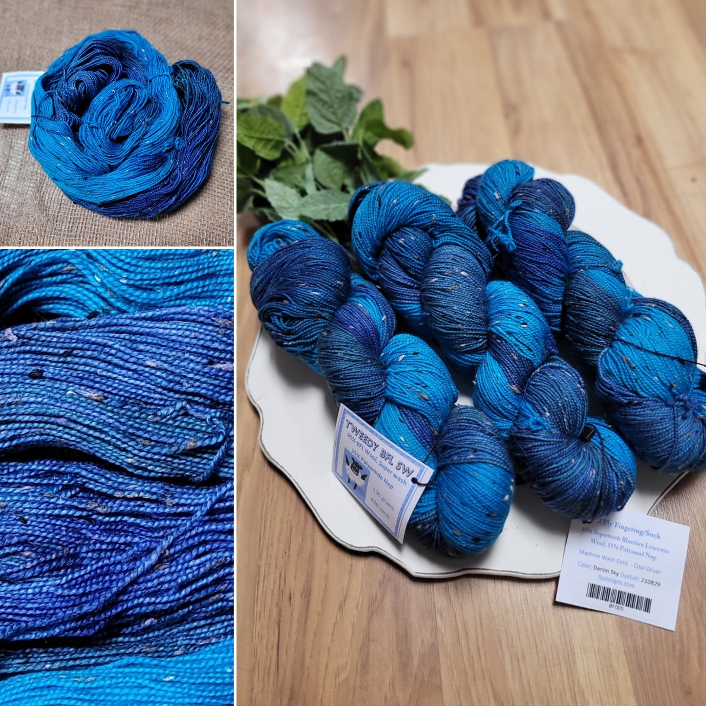 BFL Tweedy - Denim Sky