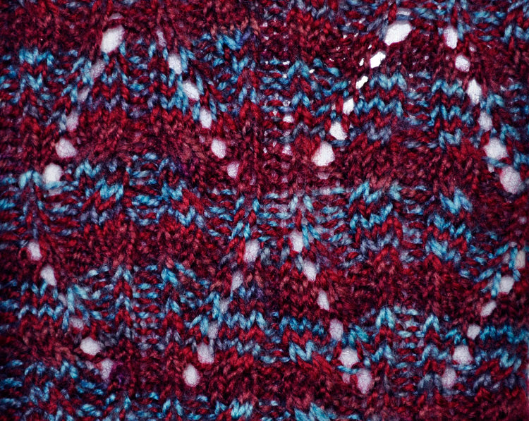 Hand Knit Sock Pattern - Kissing Lips Sock Pattern