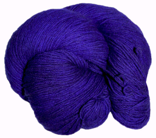 New Zealand Possum Yarn -  Hand Dyed Violet