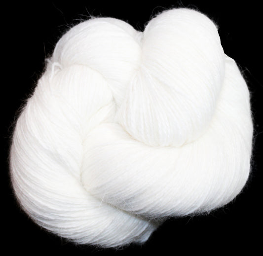 White Angora Polymide (80/20)