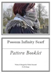Hand Knit - Shawls and Shawlettes - Possum Infinity Scarf Pattern Booklet