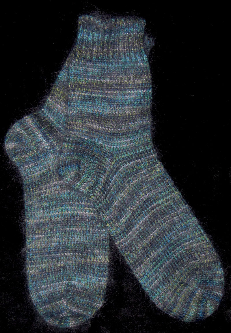 Socks - Superwash Merino, Kid Mohair, and Nylon