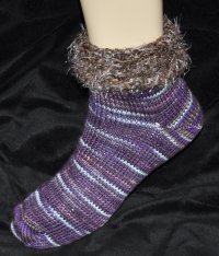Socks - Wool, Nylon, Acrylic Top and Superwash Merino Bottom