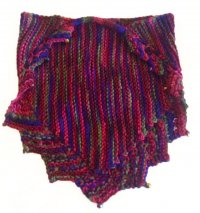 Hand Knit - Shawls and Shawlettes - To The Point Bandana