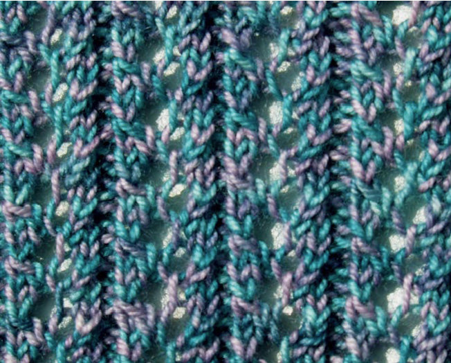 Hand Knit Sock Pattern - Lacy Ranch Sock Pattern