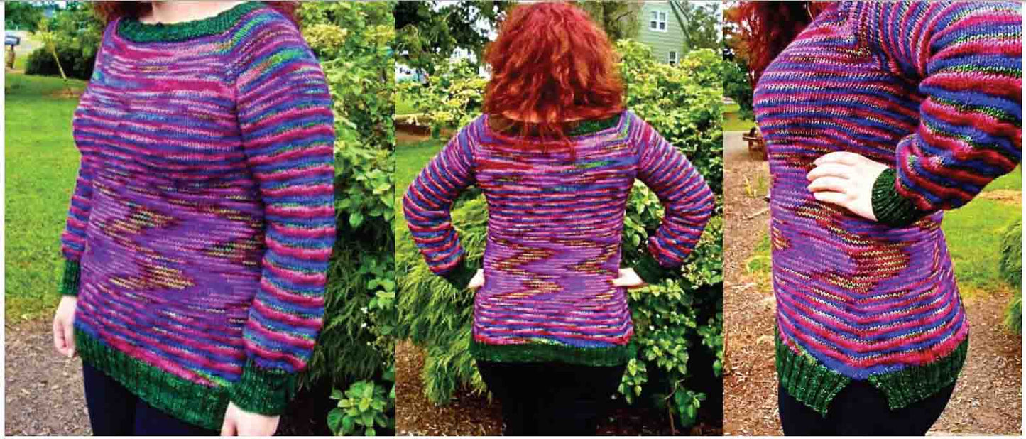 Hand Knit Patterns - Sweaters - Top That Tunic